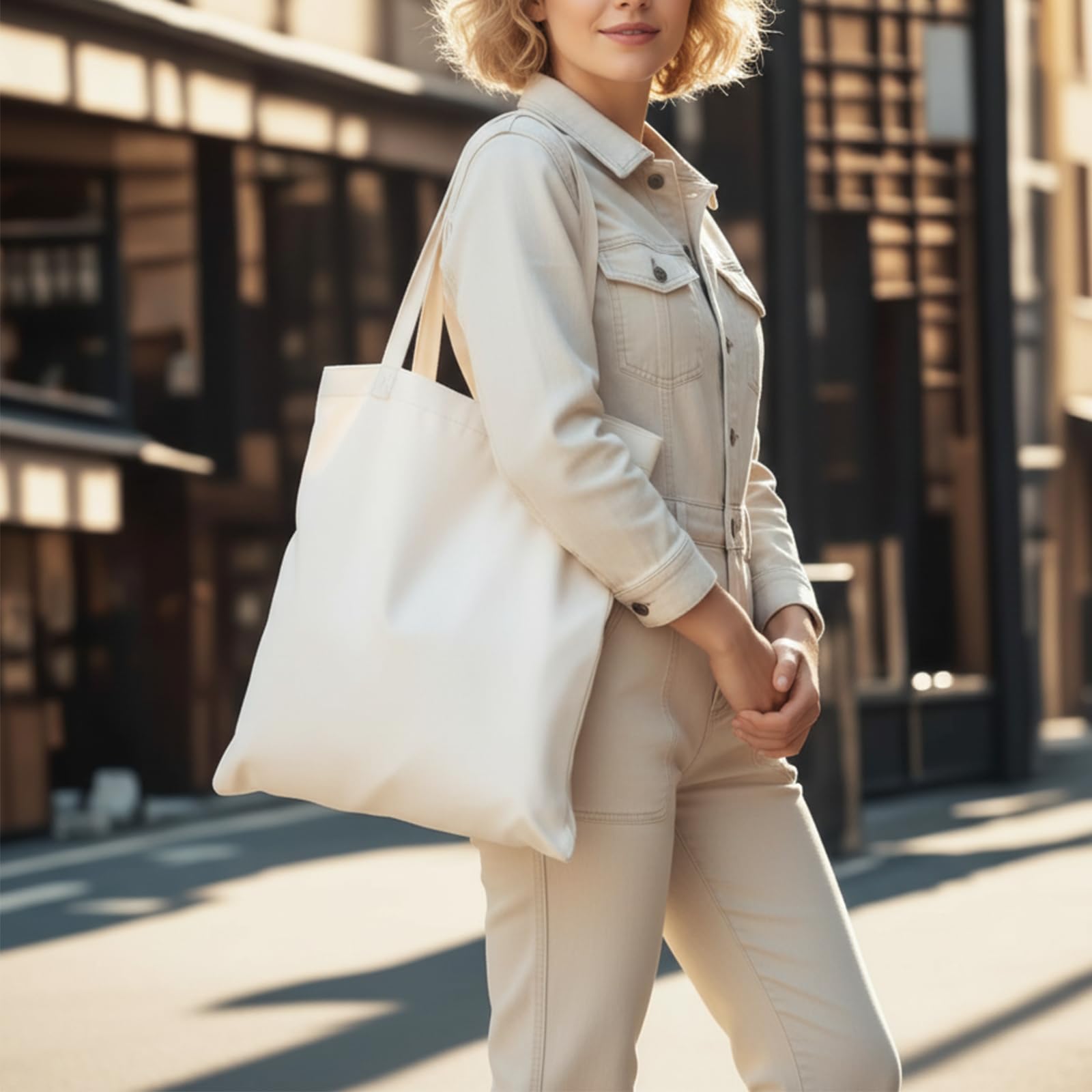 MOLOVA tote personalizable para sublimación o bordado