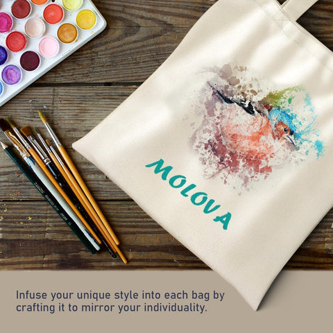 MOLOVA tote uso diario, perfecto para proyectos o regalo