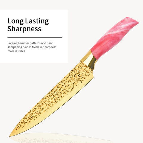 Cuchillo para pan Molrmyk de 8 pulgadas para rebanadas limpias.
