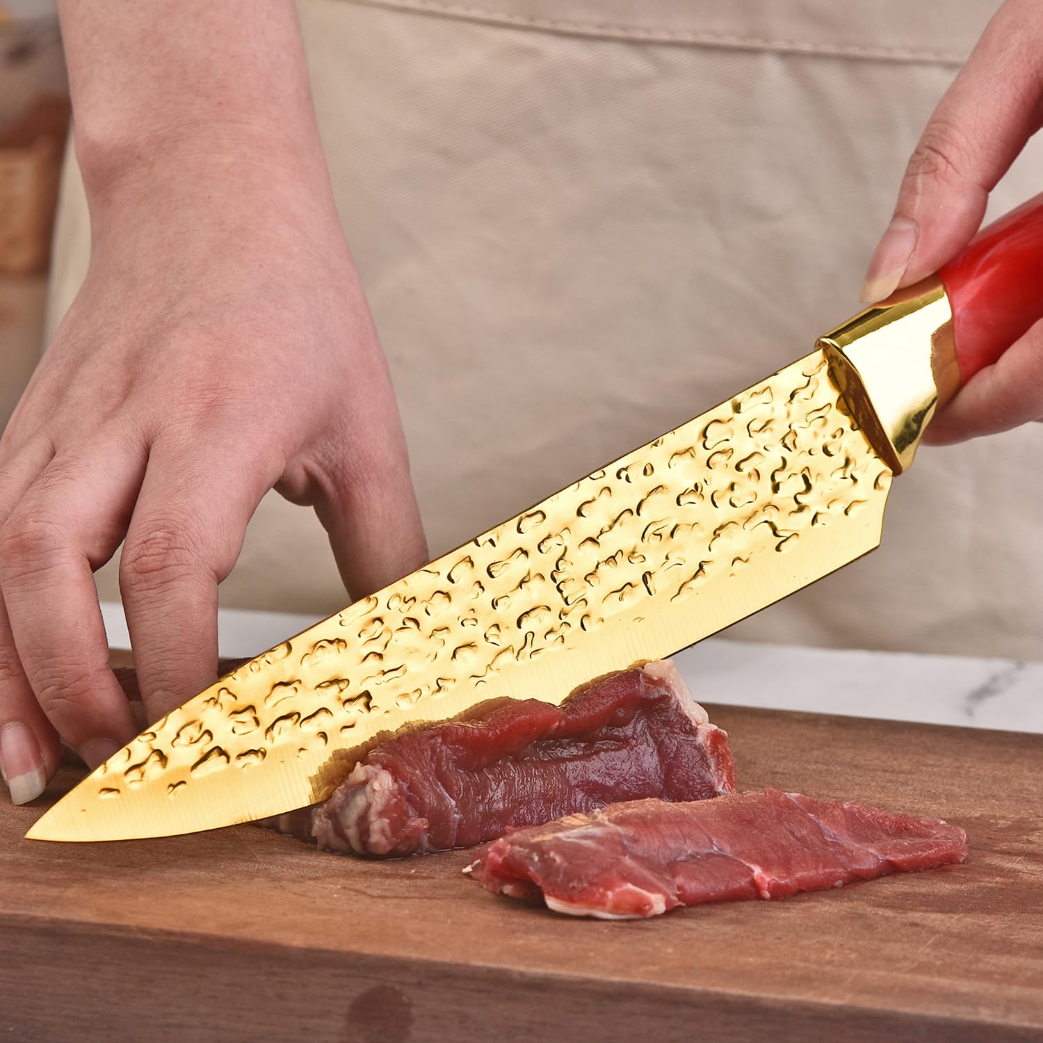 Cuchillo pelador Molrmyk de 3.5 pulgadas para pelar con precisión.