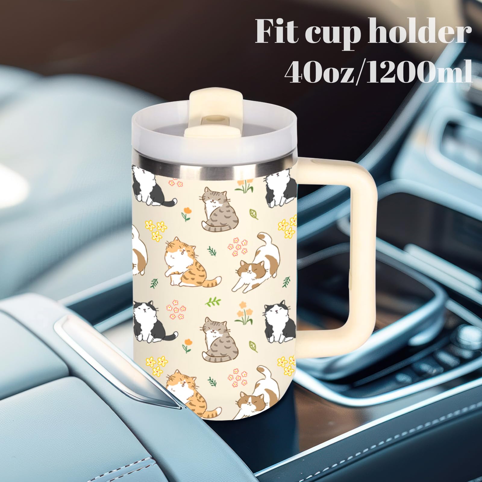 Diseño compatible con la mayoría de portavasos, perfecto para coche y viaje.
