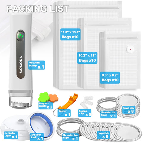 MOMODA kit accesorios completo para cocina y viajes