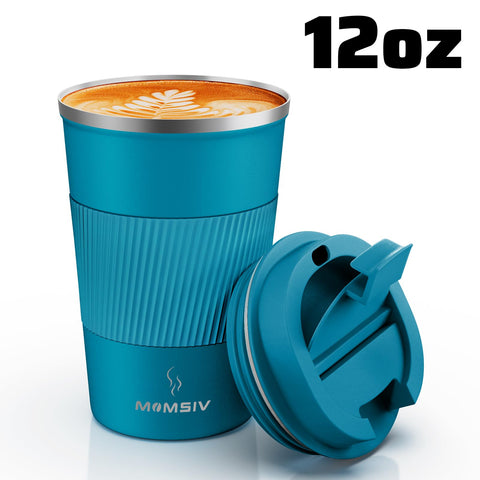 Capacidad 380 ml, ideal para bebidas calientes o frías.