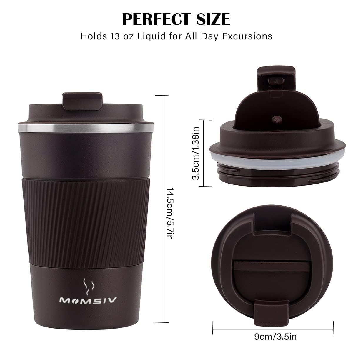 MOMSIV Mango ergonómico para sujetar cómodamente