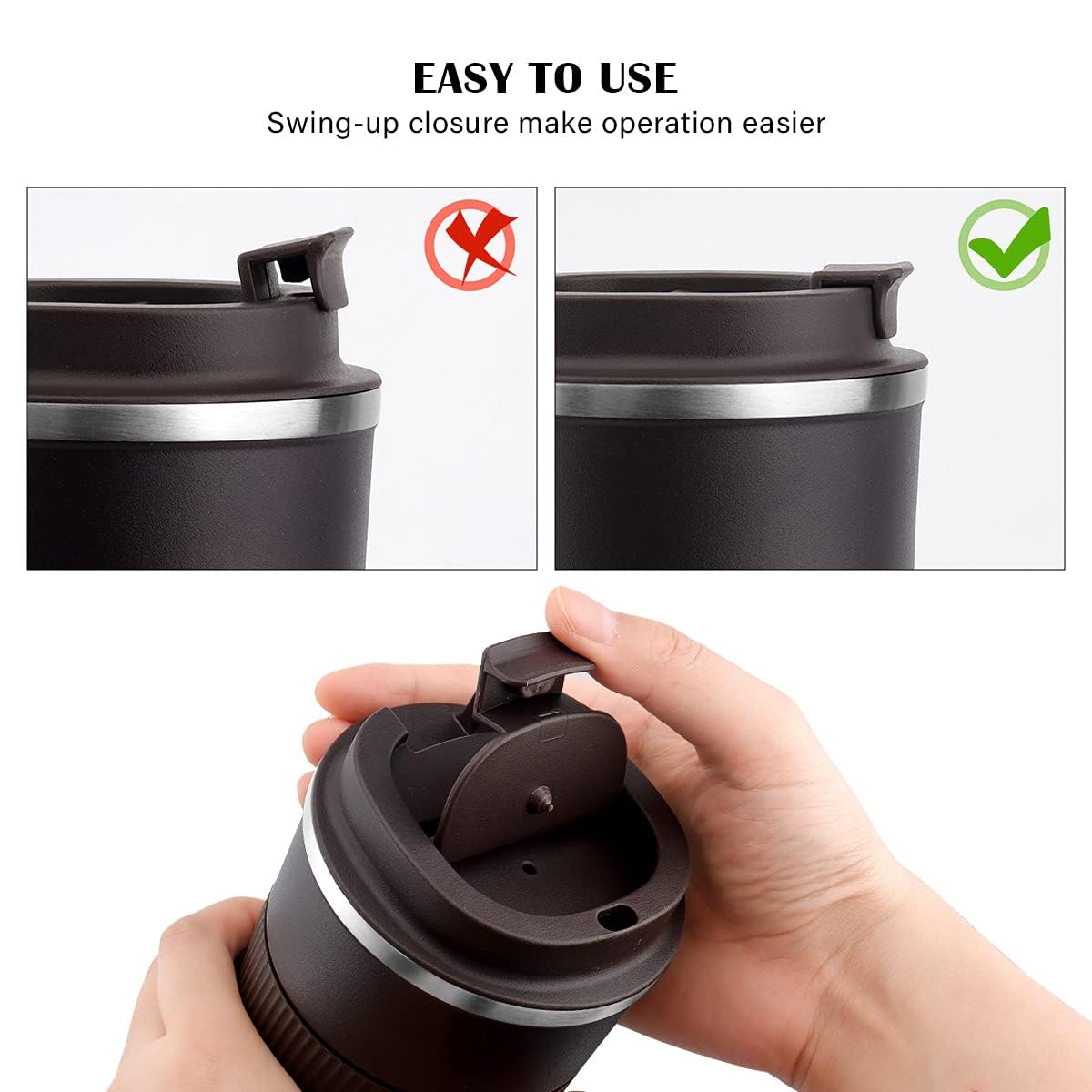 MOMSIV Uso para café o té diario, cómodo