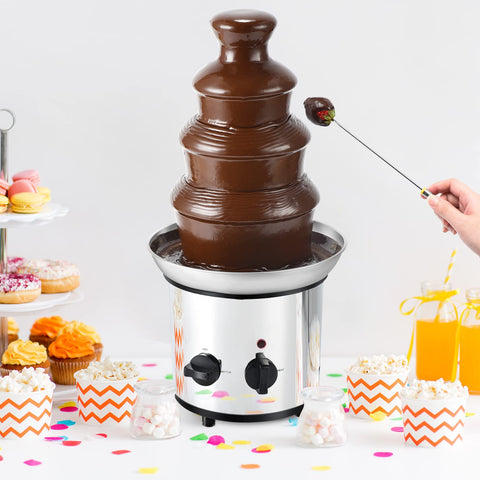 Conjunto MOMULL fondue con 6 tenedores para compartir postres
