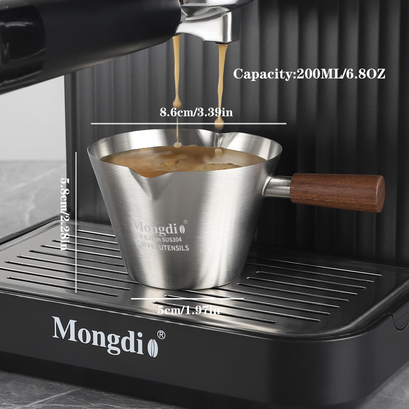 Mongdio asa de madera ergonomica evita quemaduras