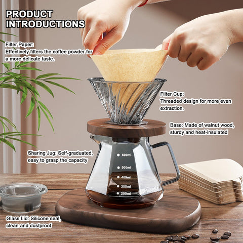 Mongdio tapa de vidrio con sello de silicona para conservar aromas
