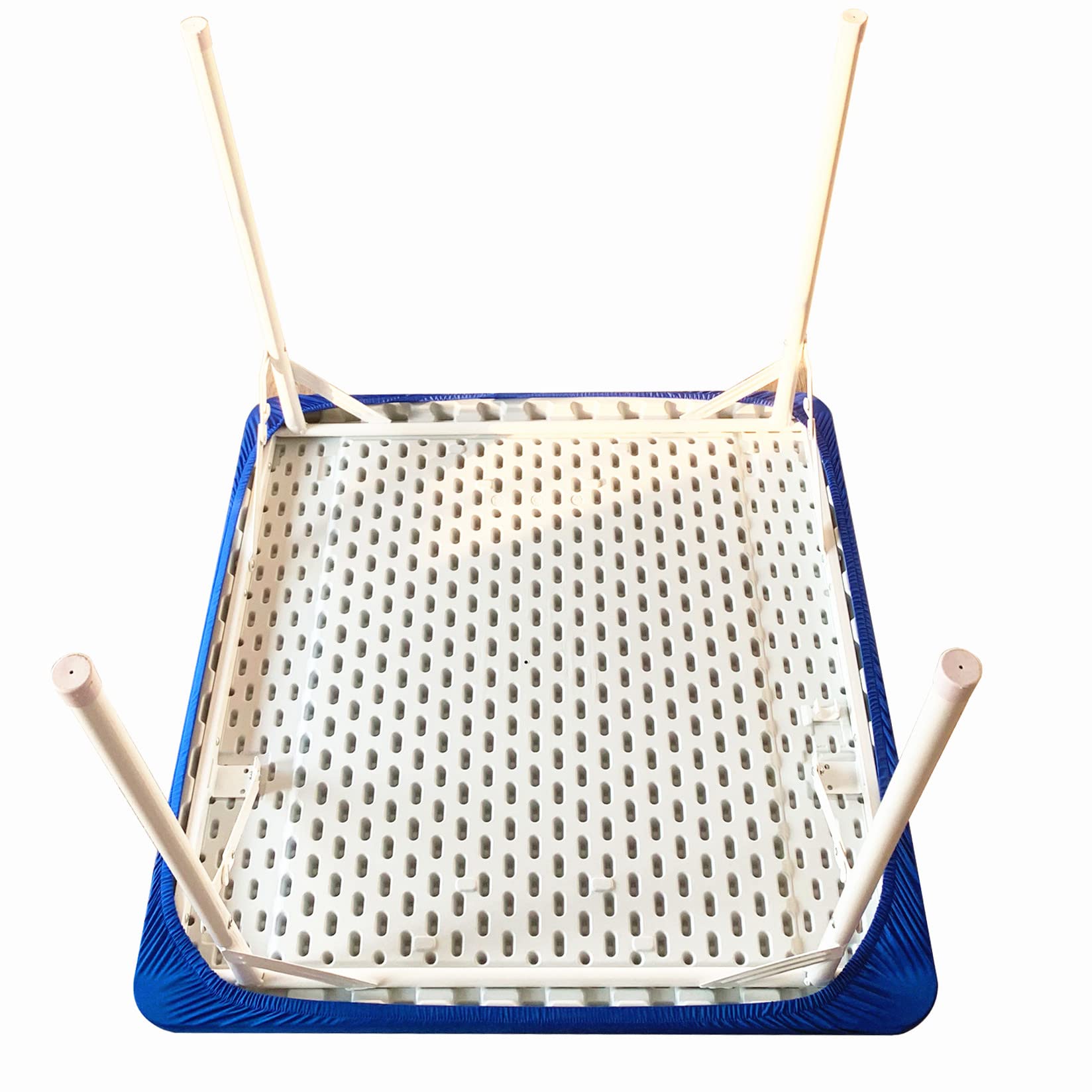 Monibana mantel azul 34x34, ideal para eventos y fiestas.