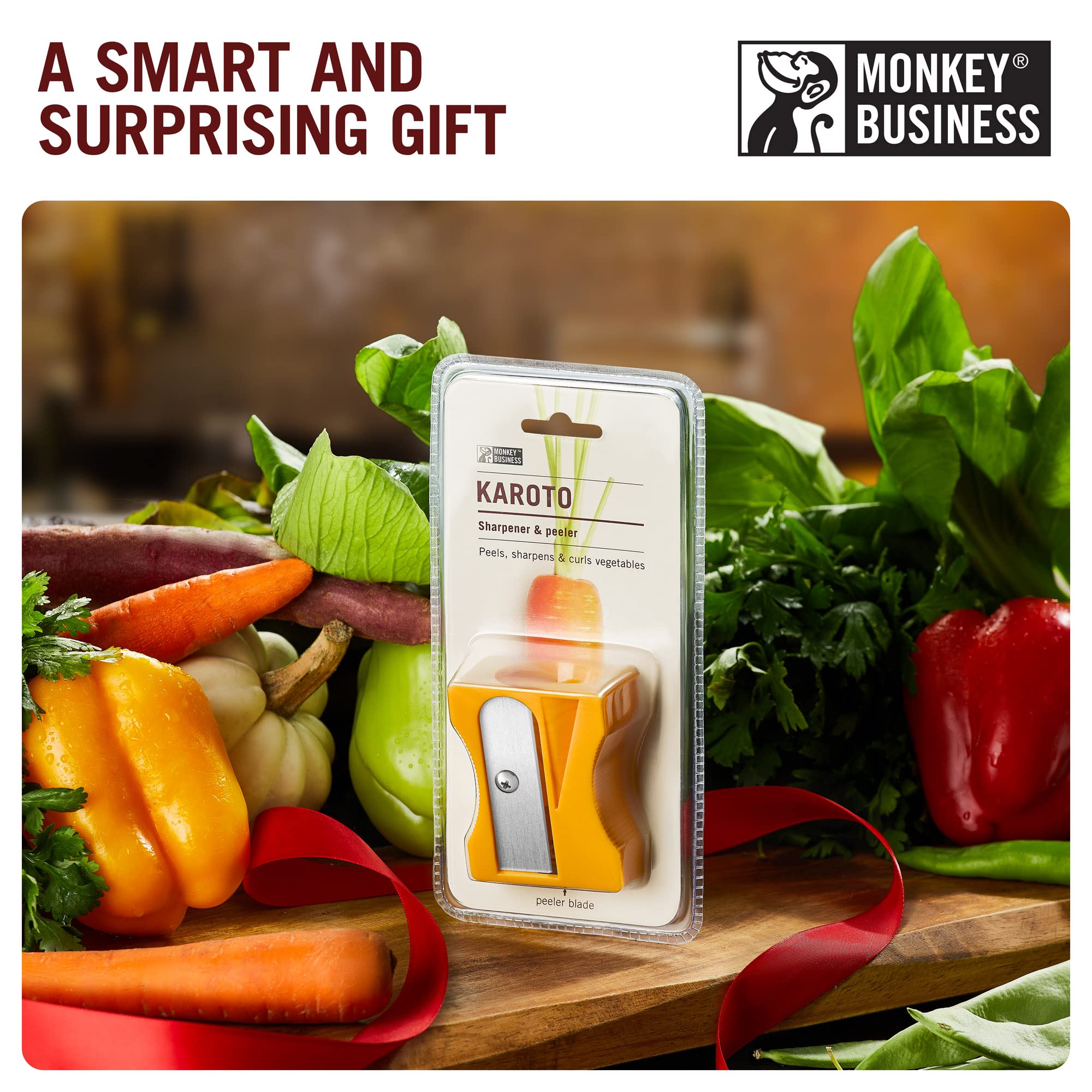 Karoto Monkey Business: diseño amarillo divertido para cocinas modernas