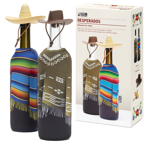 Monkey Business poncho neopreno para botella mantiene la temperatura.