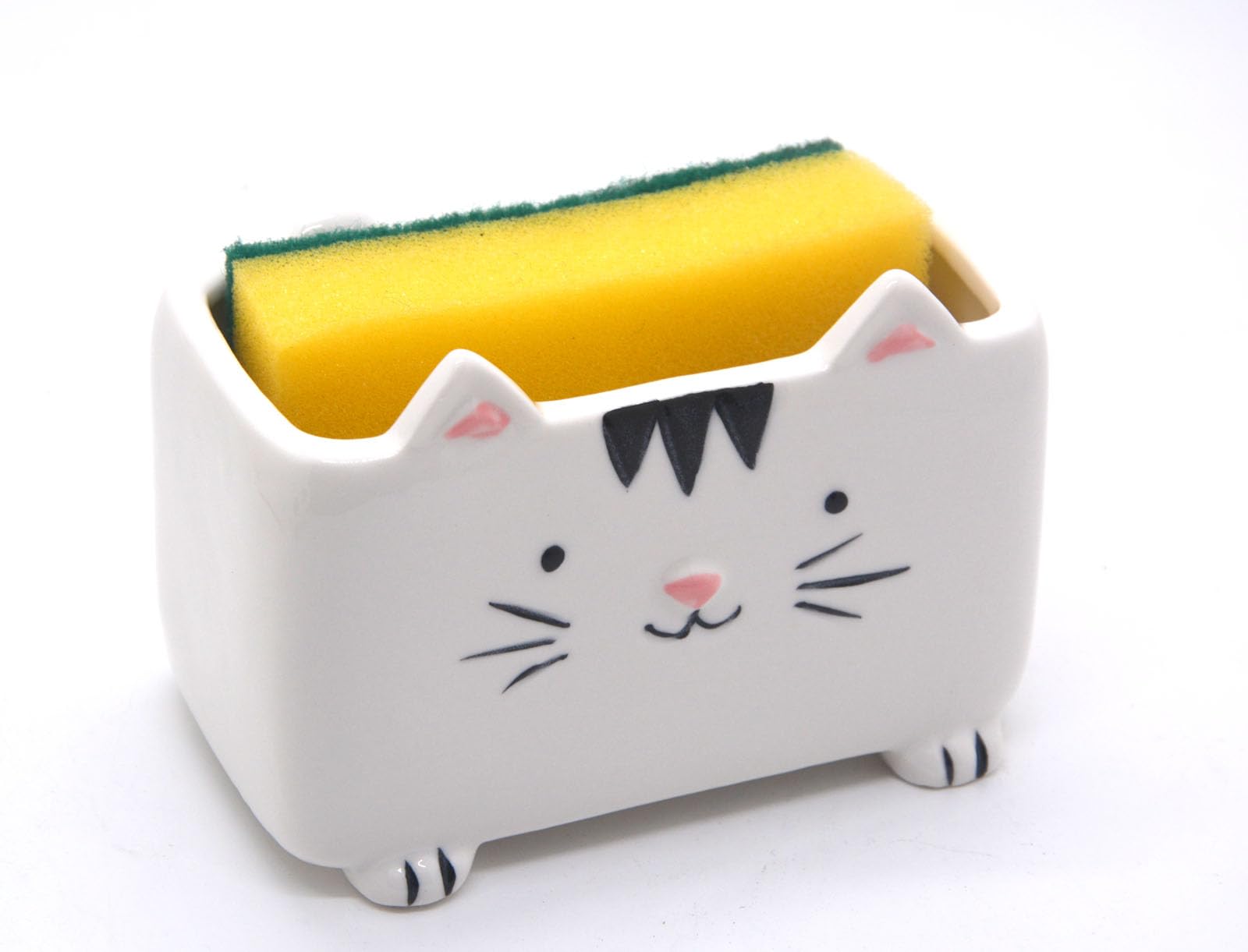 MONMOB diseño gatuno en cerámica, añade encanto y organización en la cocina.