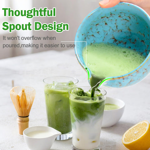 MONOJOY cuchara-medidora para matcha mide con precisión.