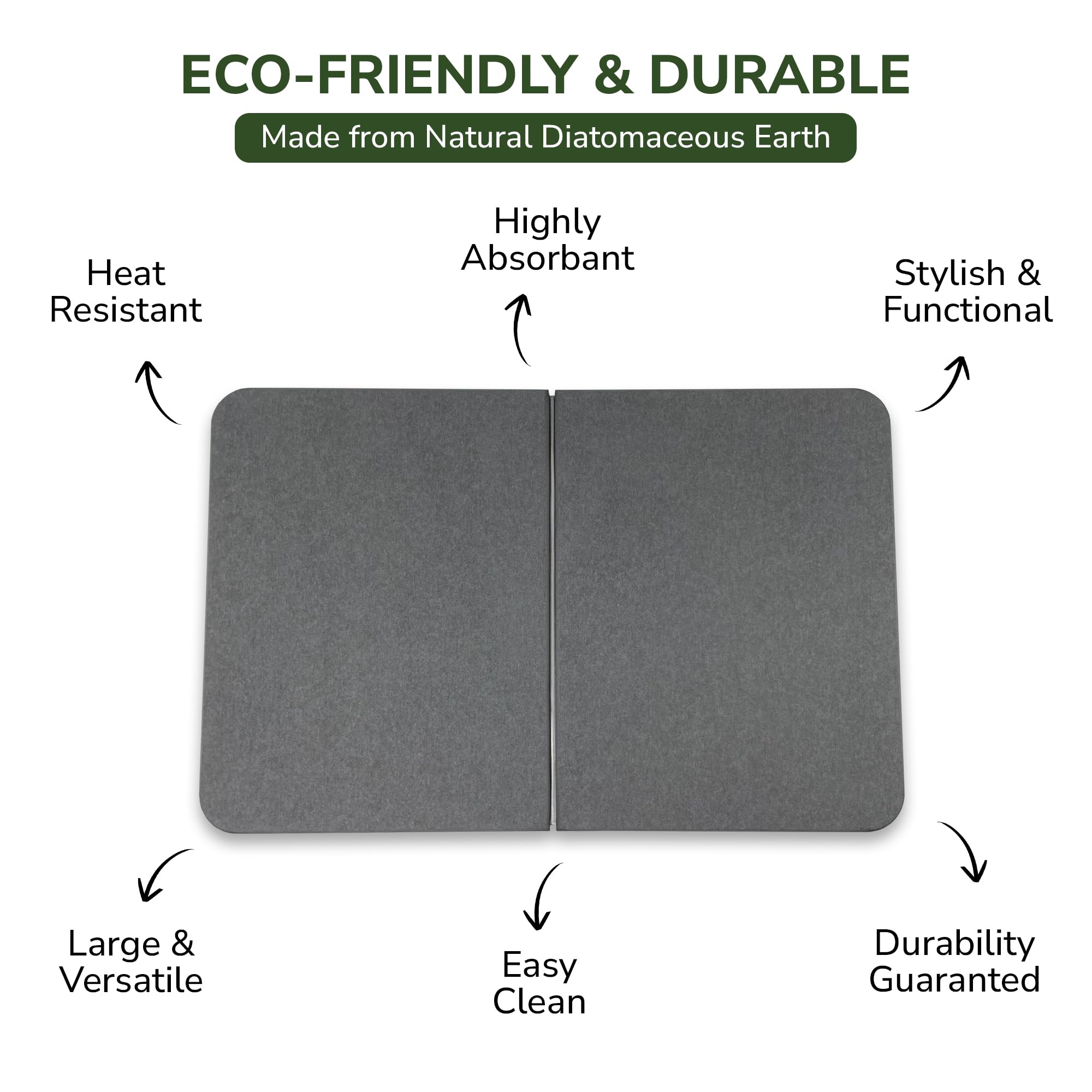 Monster Mat protector elegante para encimeras con estilo moderno