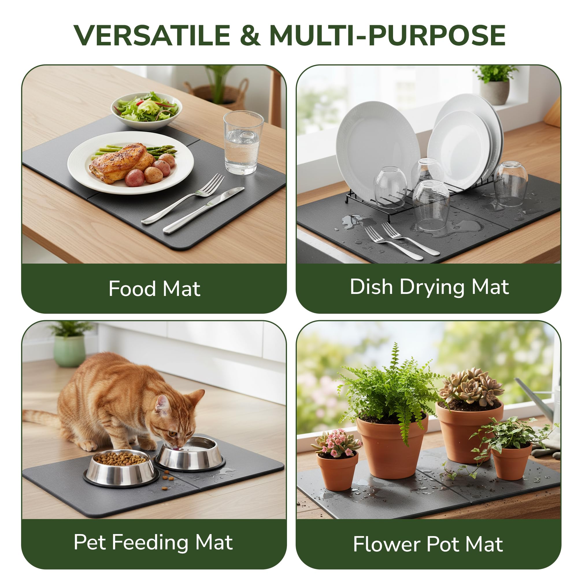 Monster Mat duradera para uso diario en la cocina
