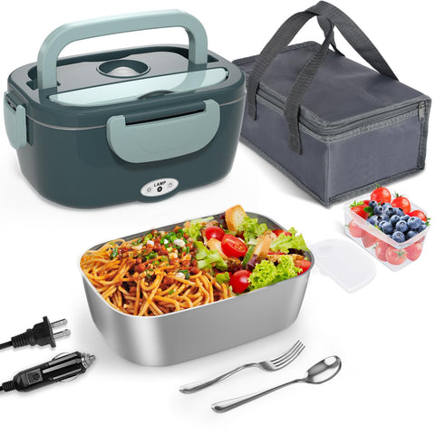 Lonchera eléctrica Monteka con capacidad 1,5 L para comidas calientes.