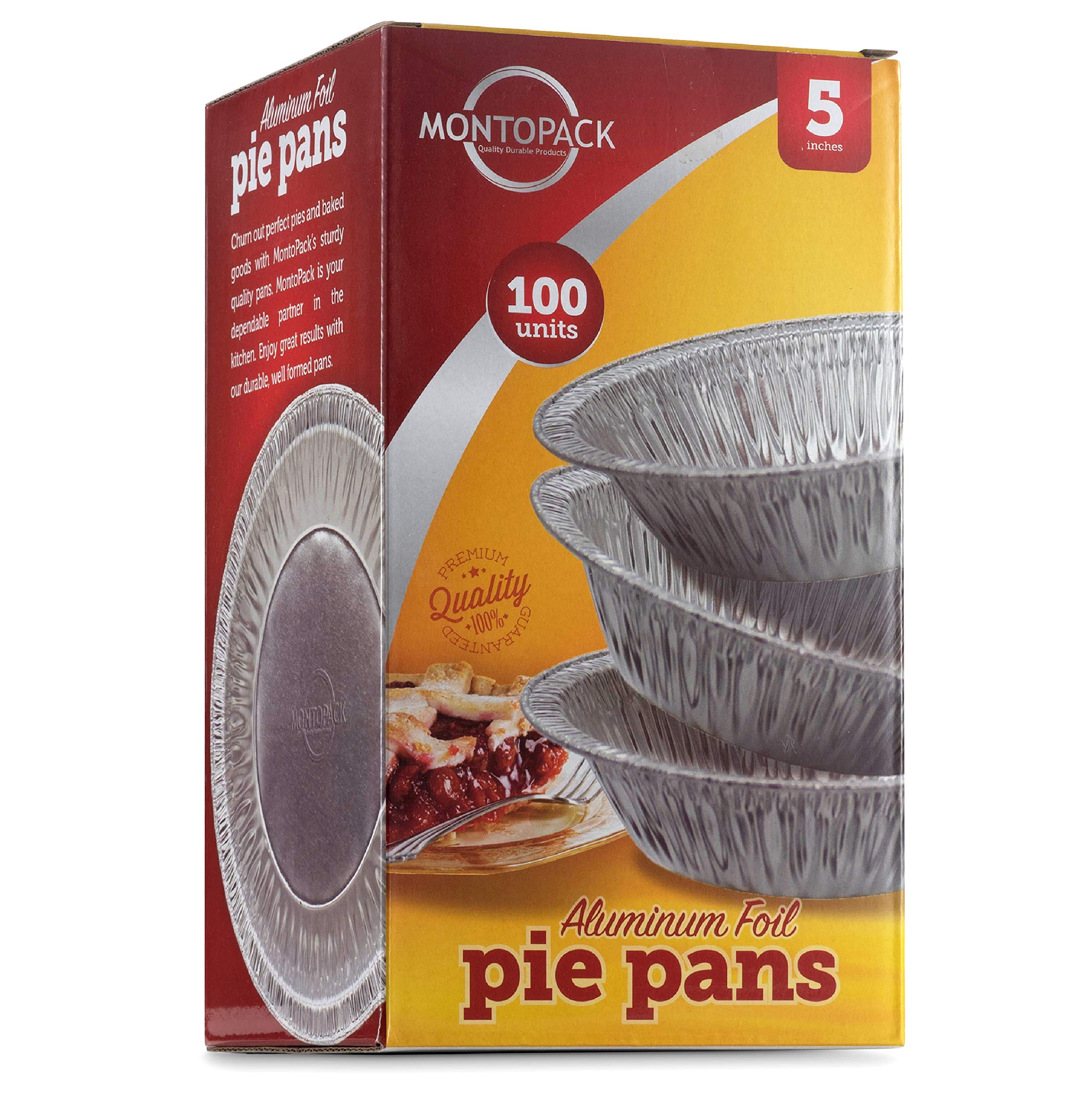 MontoPack pack 100 piezas: práctico para eventos, catering y fiestas.