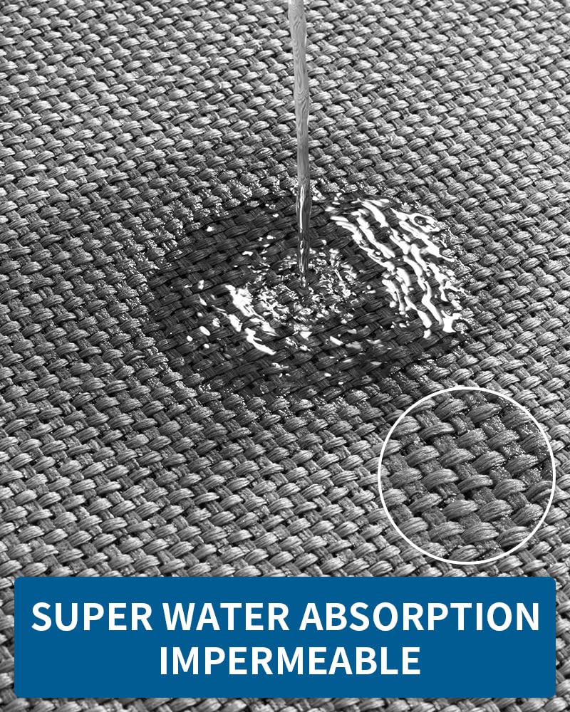 MontVoo alfombra-cocina-superficie-100-propileno ofrece durabilidad y fácil mantenimiento.