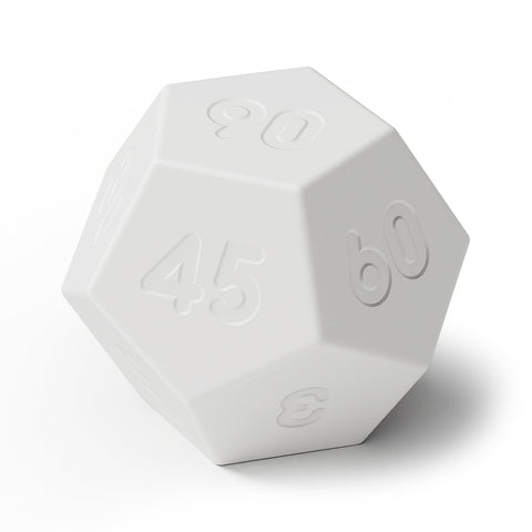 mooas Dodecagon Time Ball frontal, temporizador compacto para escritorio.