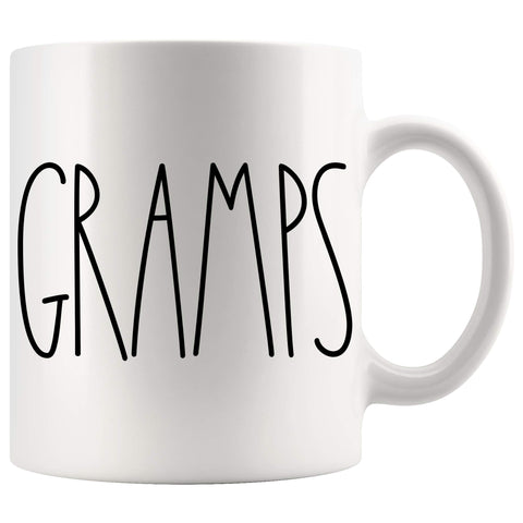 Moon9xx Gramps Taza, vista frontal, regalo ideal para Navidad y cumpleaños