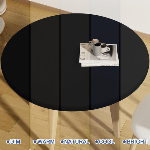 Moosfor mantel negro elegante combina con cualquier ambiente.