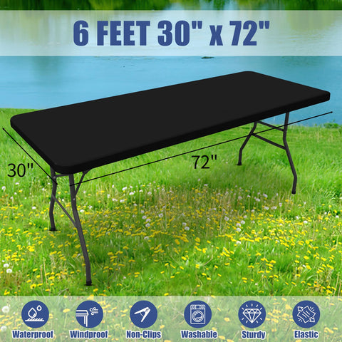 Moosfor paquete mantel spandex negro 2 unidades para reemplazos.
