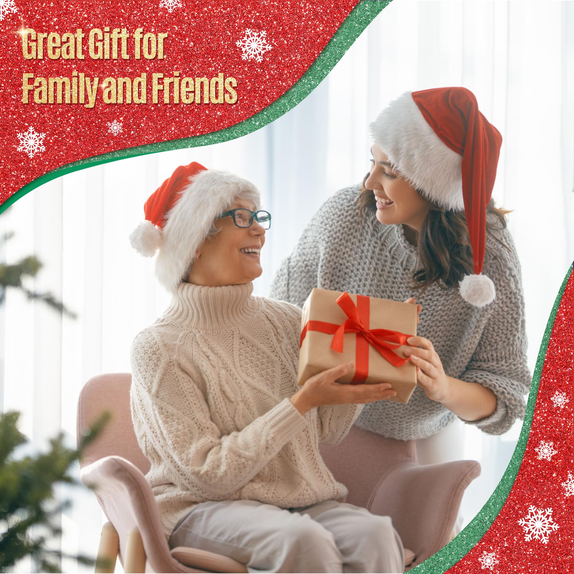 Conjunto Mooues para regalo de Navidad en teca