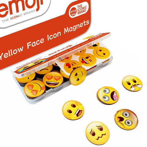MORCART 24 stickers extra para decorar superficies con emojis.