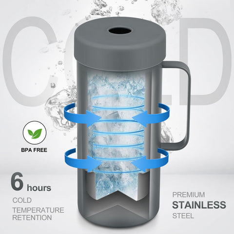 MoreFeel aislamiento doble para mantener la temperatura por horas.