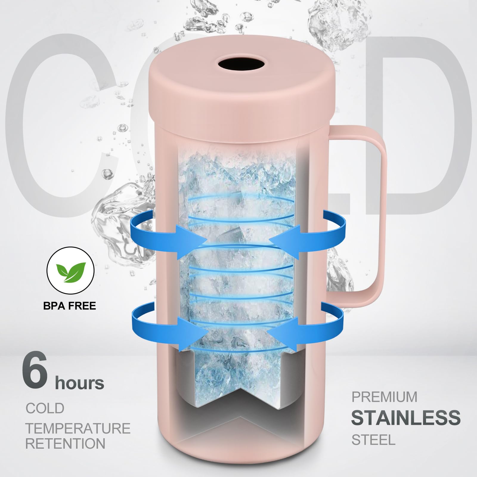 MoreFeel enfriamiento de 6 horas sin hielo para bebidas frías