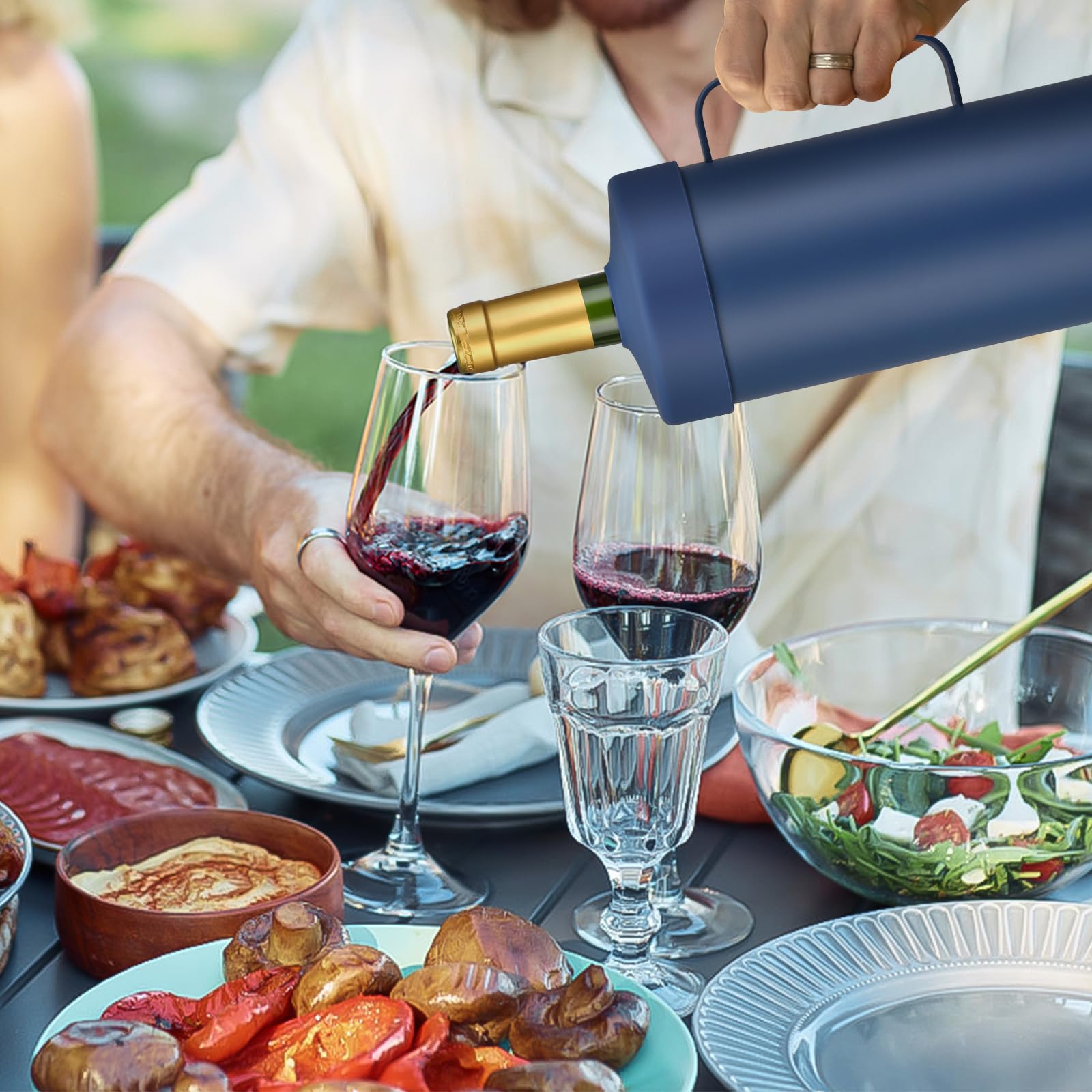 MoreFeel portátil para viajes, picnics y reuniones