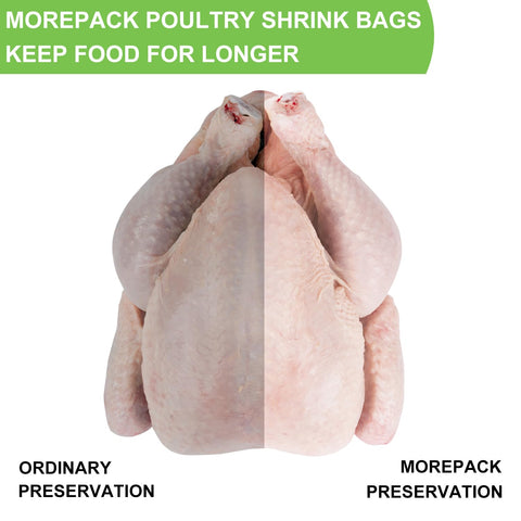 Morepack bolsas conservan la frescura, manteniendo sabor durante la congelación.