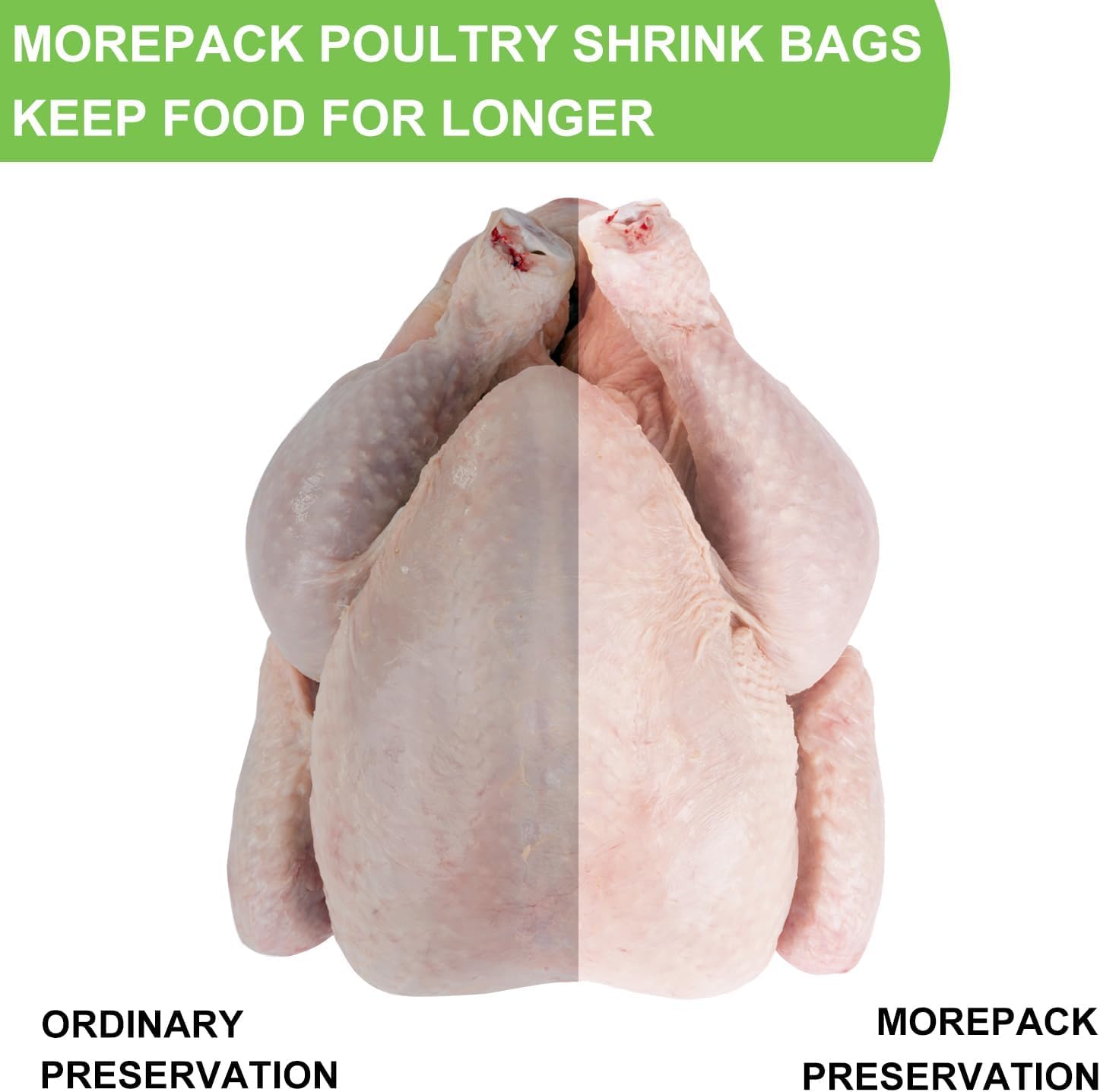 Morepack facilita preparación de pollo o conejo para congelar