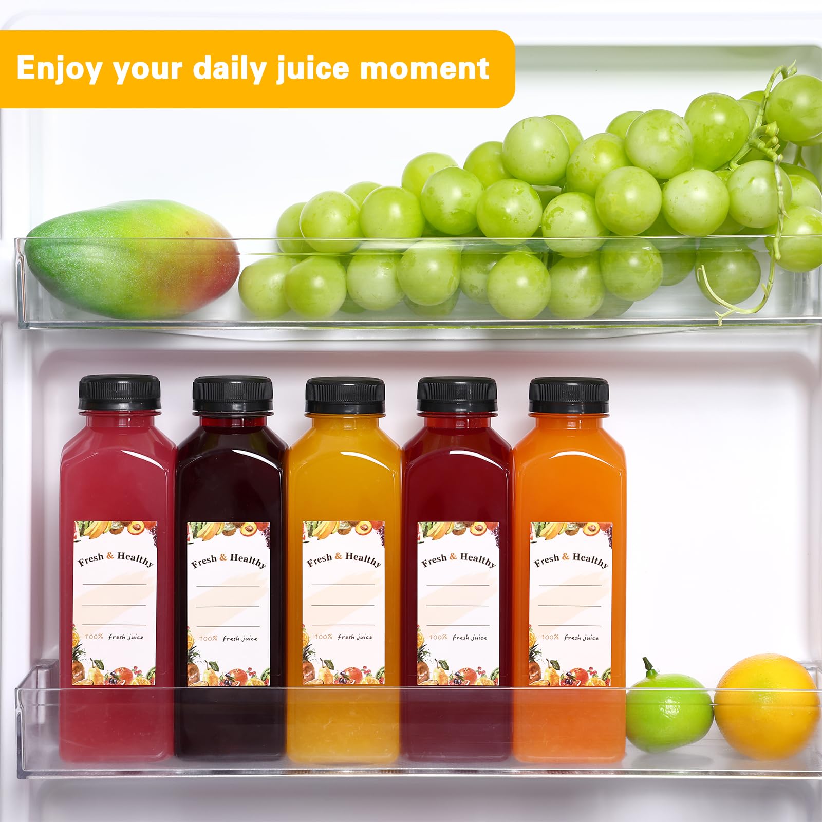 Moretoes botellas 16oz para batidos y jugos en casa.