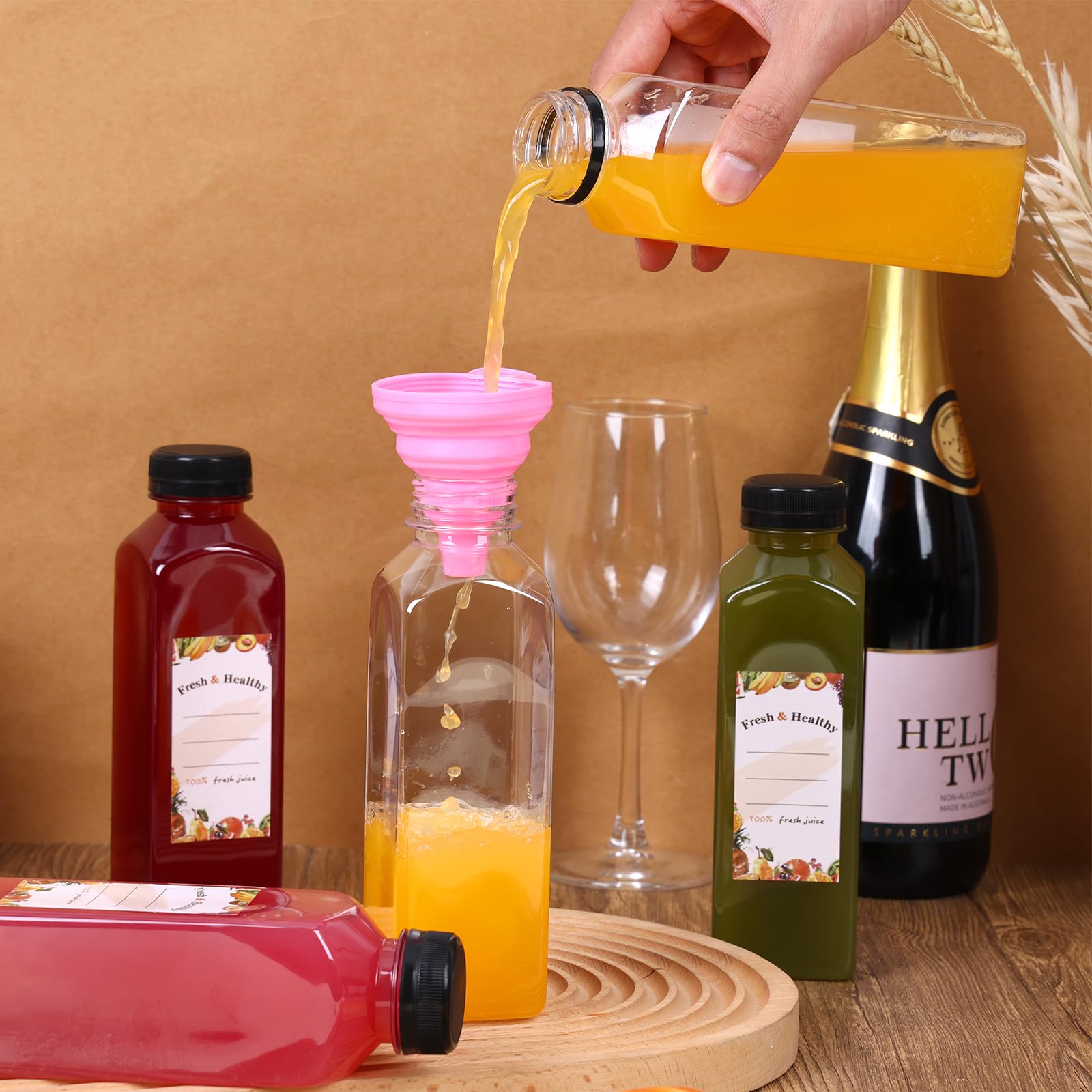 Moretoes botellas para uso doméstico, ideal para bebidas frías.