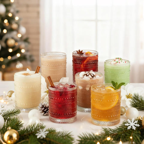 Moretoes Hobnail vaso cóctel 10oz, perfecto para cócteles y celebraciones.