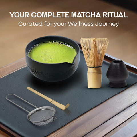 Morii Matcha batidor de bambú de 100 dientes para espuma cremosa.