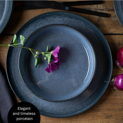 Moritz & Moritz VIDA: platos de postre azul para celebraciones con estilo