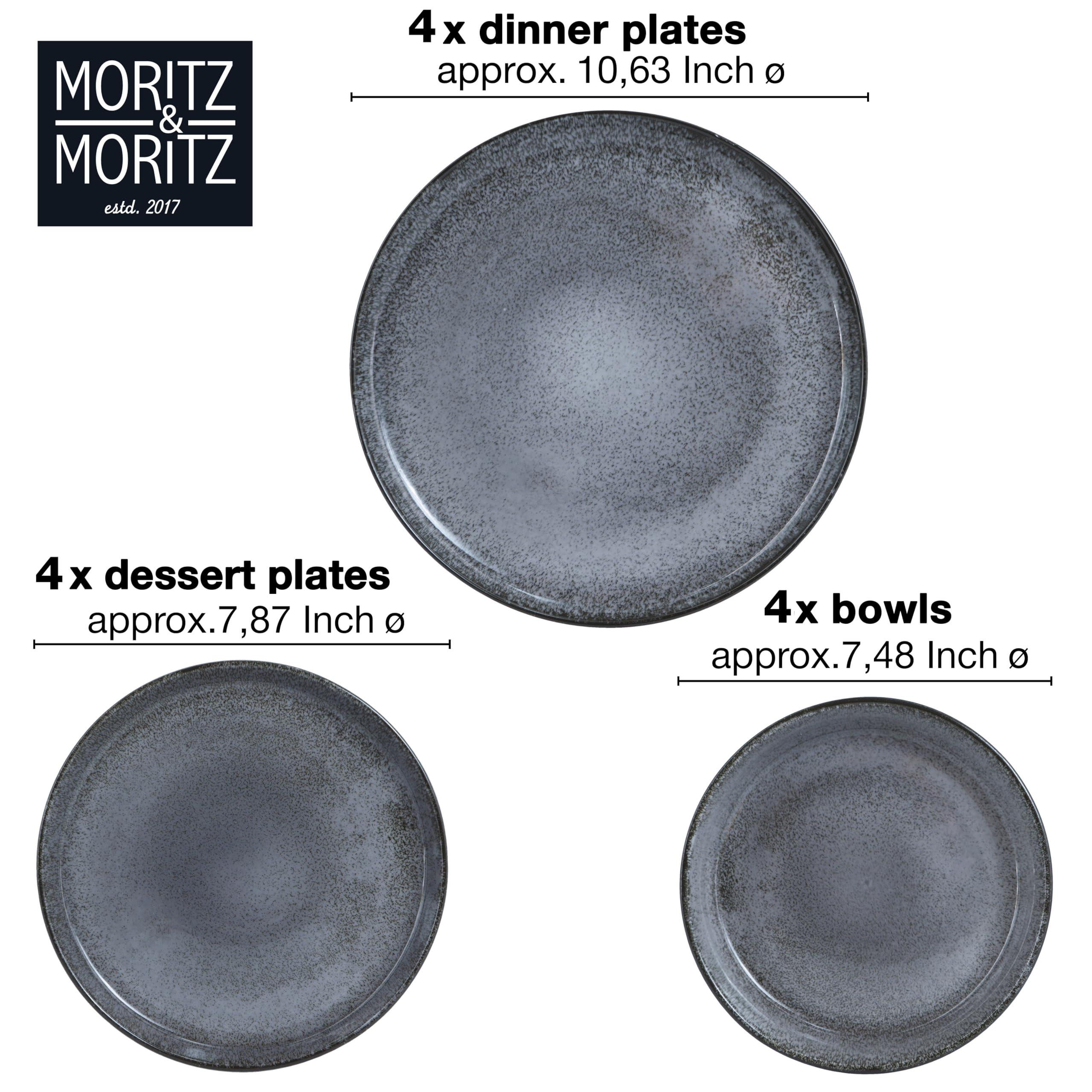 Moritz Moritz VIDA conjunto apilable para ahorro de espacio