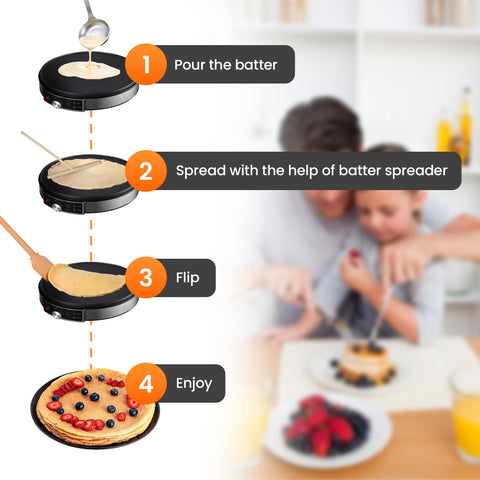 Versatilidad de Morning Star para panqueques, crepas y omeletas en casa.
