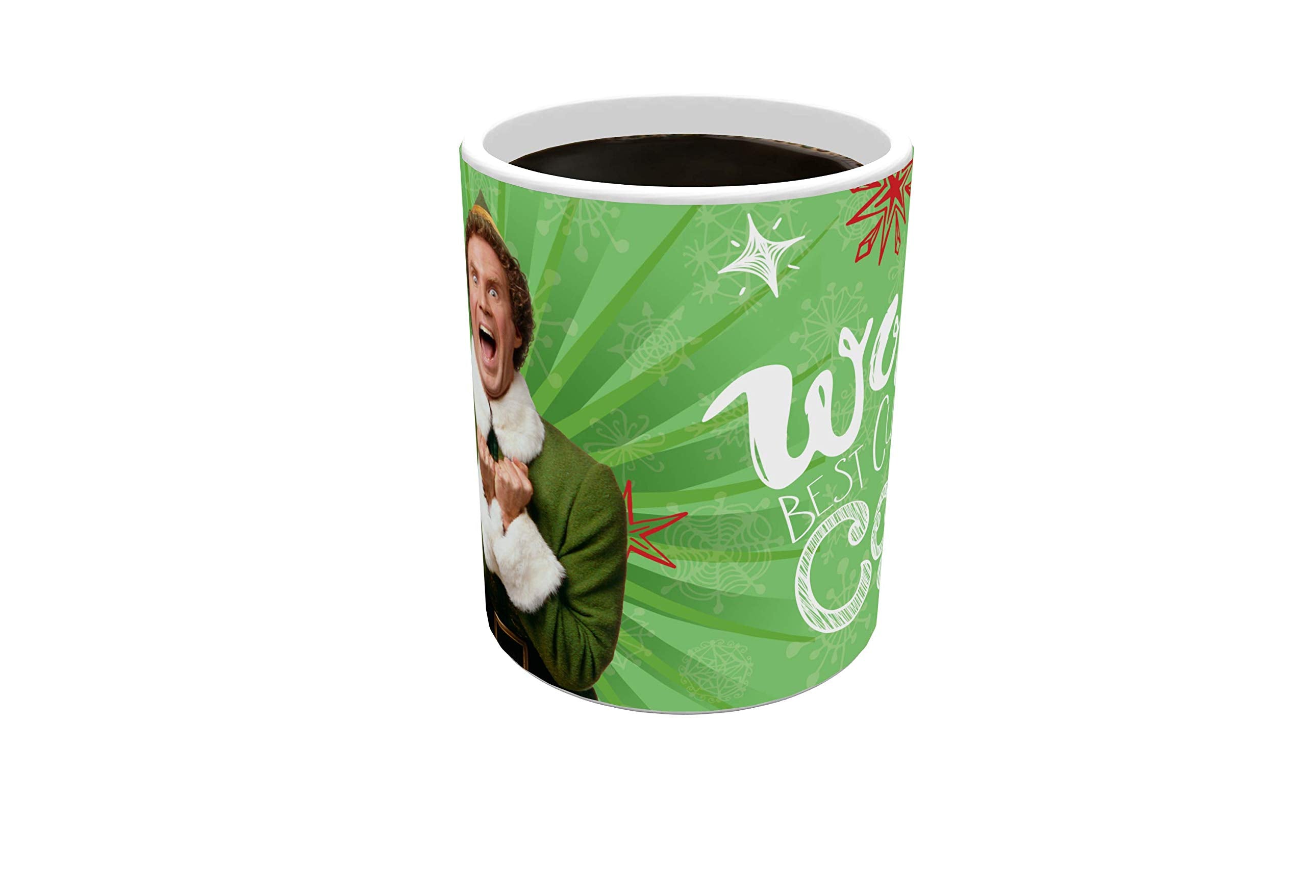 Morphing Mugs Elf: cerámica sensible al calor que revela la imagen, ideal para ritual de café.
