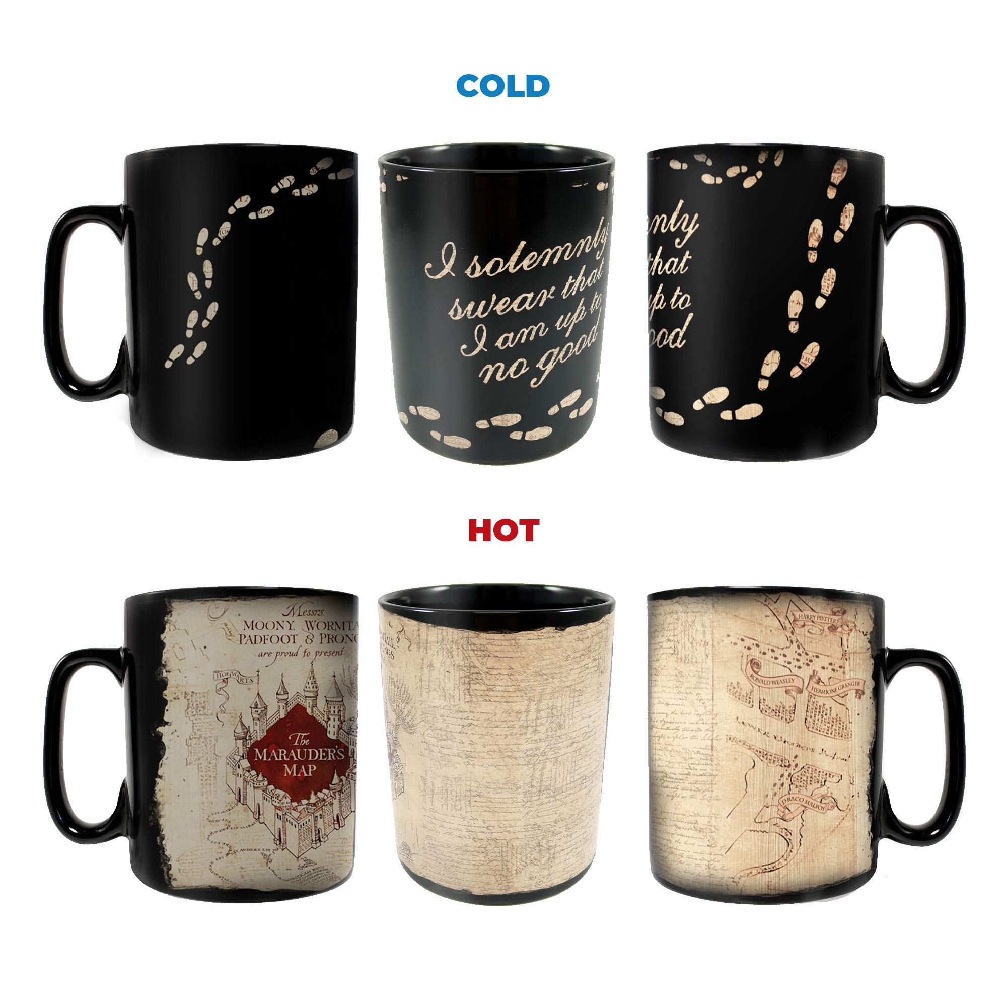 Morphing Mugs revela la frase icónica al calentar, regalo para fans.