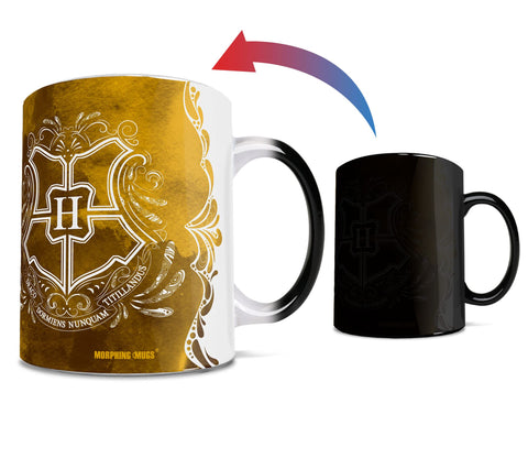 Morphing Mugs Hogwarts: el emblema aparece cuando viertes una bebida caliente