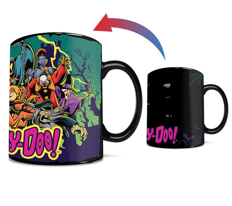 Morphing Mugs Scooby-Doo, imagen completa al calor; convierte tu pausa de café en experiencia.