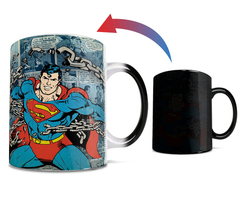 Morphing Mugs Superman: apta para piezas importadas y acabados duraderos.