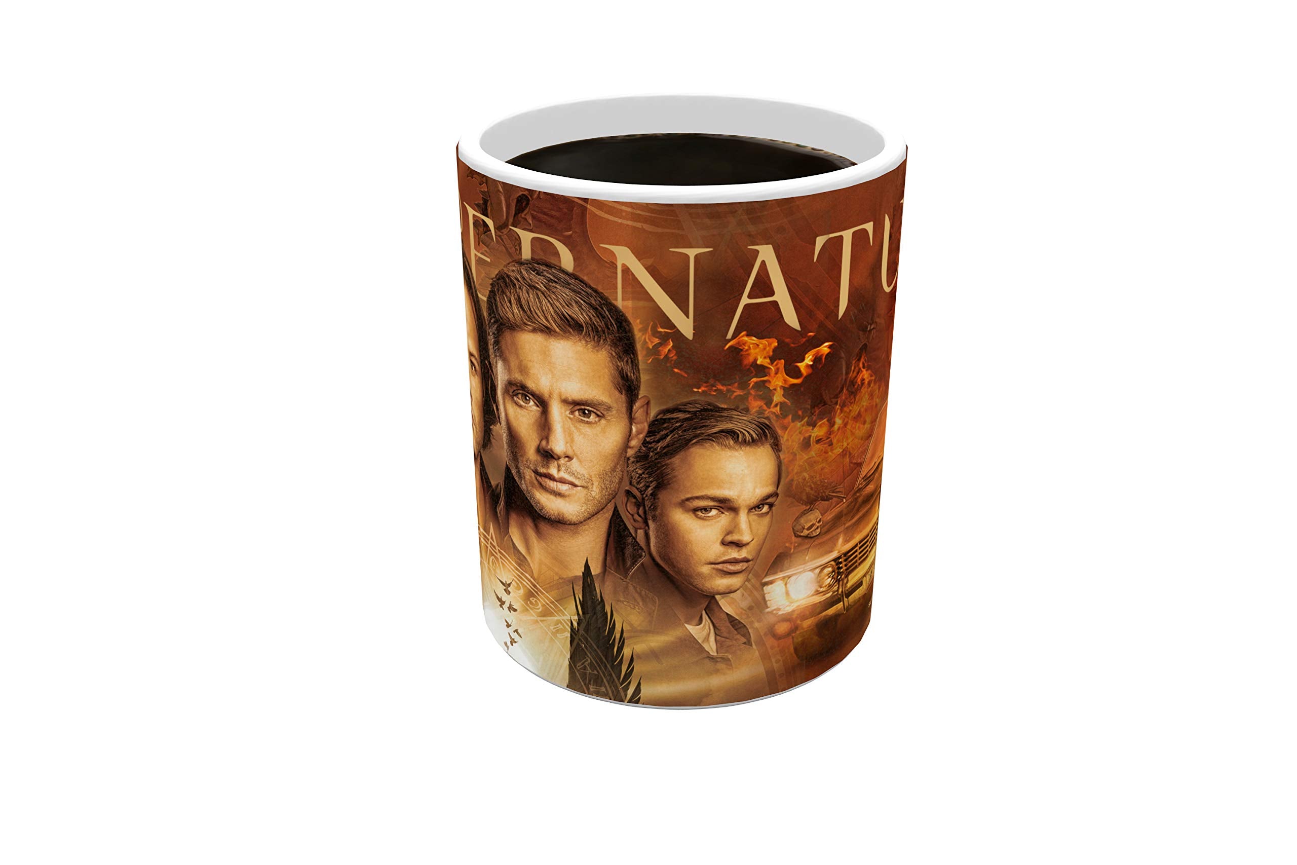 Morphing Mugs Supernatural: efecto cambio de color al líquido caliente, sorpresa visual.