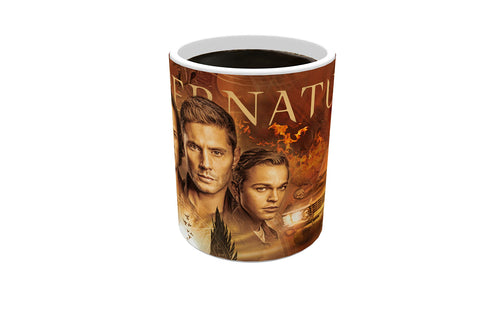 Morphing Mugs Supernatural: efecto cambio de color al líquido caliente, sorpresa visual.