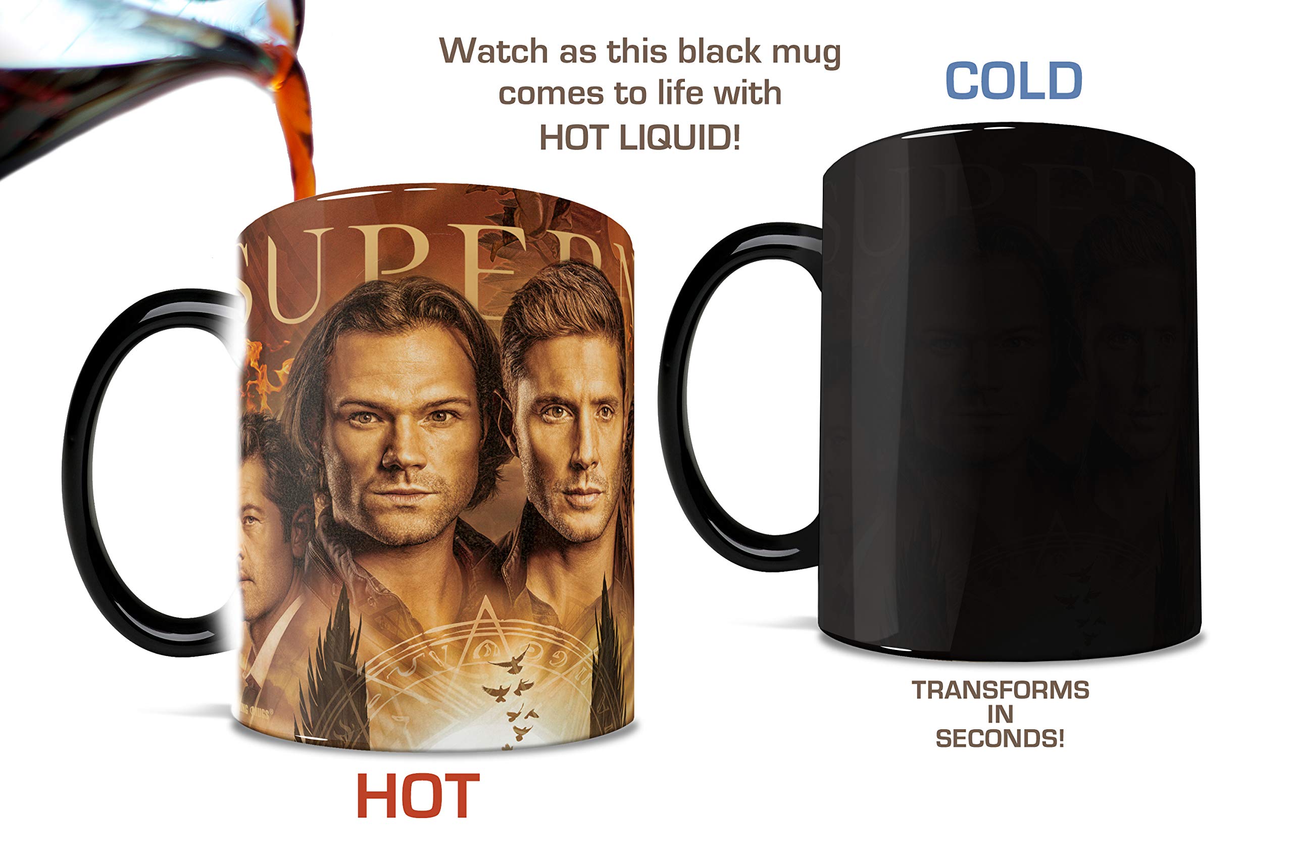 Morphing Mugs Supernatural: Sam en primer plano, perfecto para las mañanas.