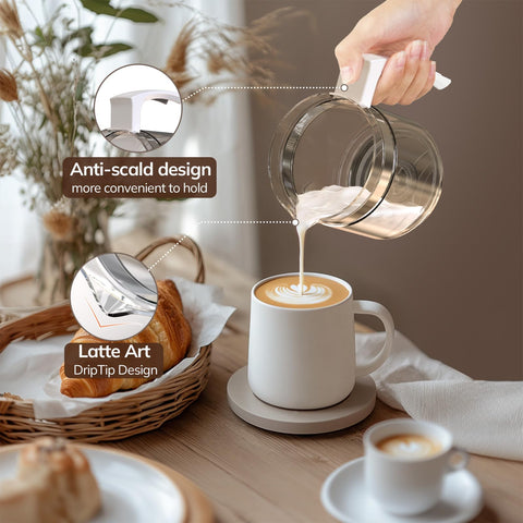 Morpilot espumador con diseño desmontable apto para lavavajillas