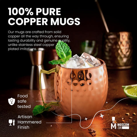 Moscow-Mix uso versátil para cócteles, bebidas sin alcohol y agua fría.